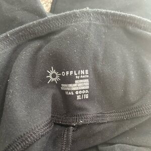 Two pair of American Eagle OFFLINE leggings